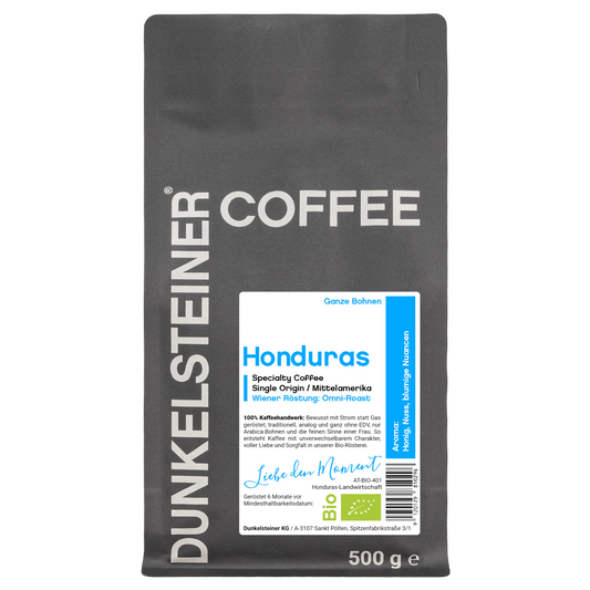 Honduras Bio-Arabica Kaffee von DUNKELSTEINER COFFEE