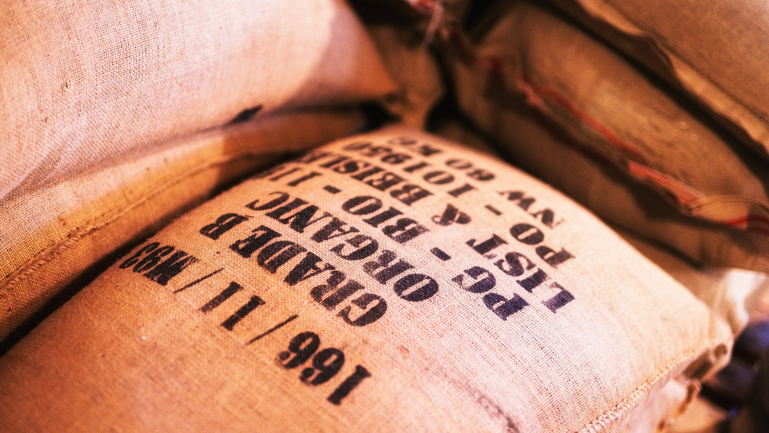 Bio-Arabcia Rohkaffee-Säcke von DUNKELSTEINER COFFEE