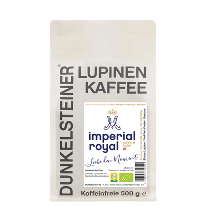 IMPERIAL ROYAL caffe di lupini Bio-Lupinenkaffee aus Österreich von DUNKELSTEINER COFFEE