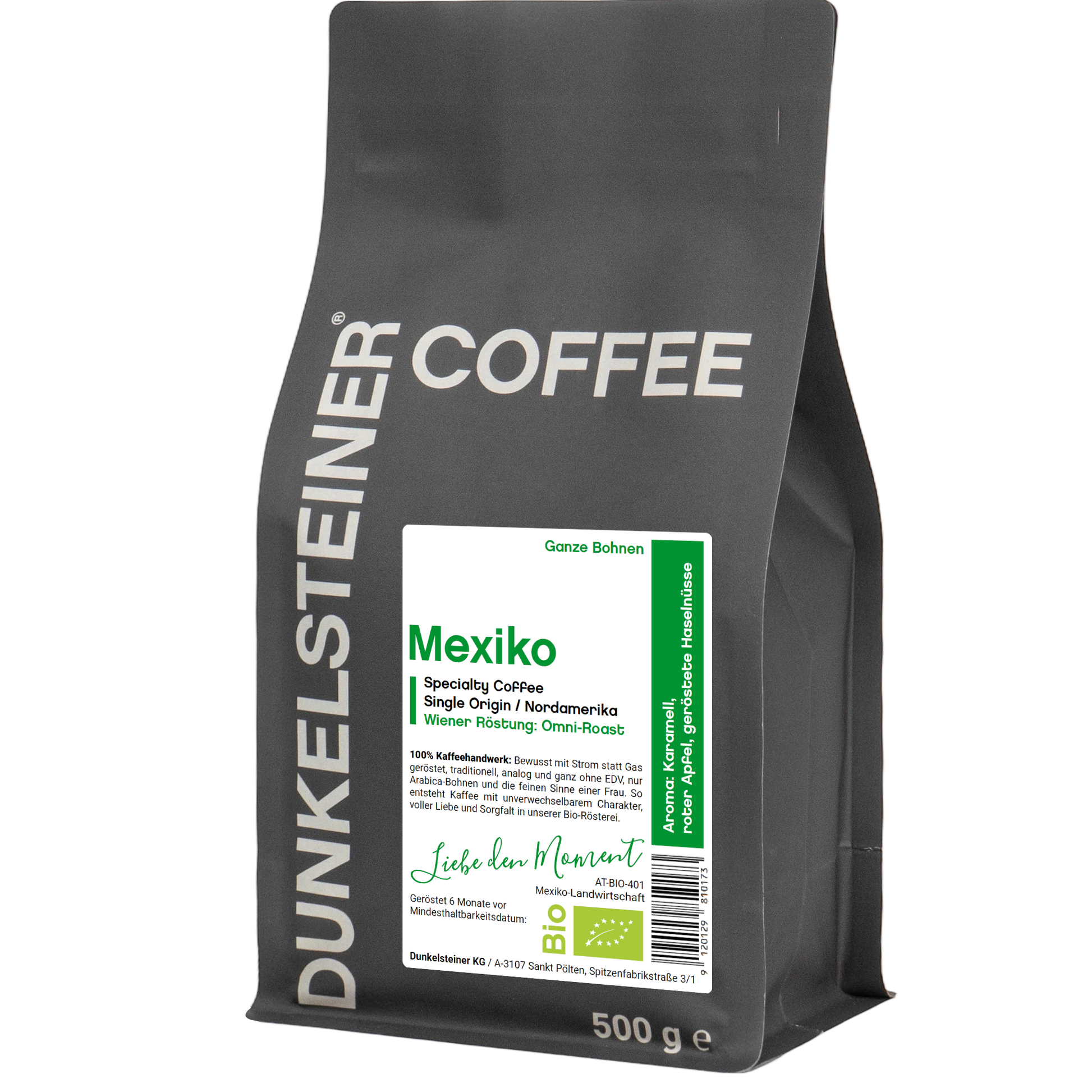 Mexiko Bio-Arabica Kaffee von DUNKELSTEINER COFFEE