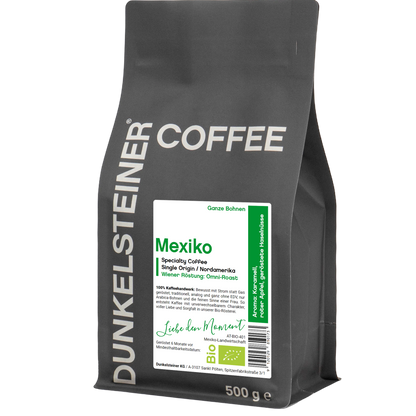 Mexiko Bio-Arabica Kaffee von DUNKELSTEINER COFFEE
