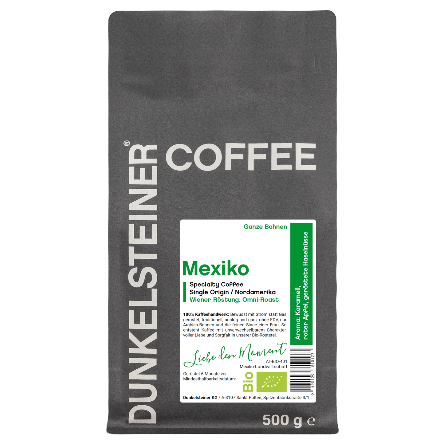 Mexiko Bio-Arabica Kaffee von DUNKELSTEINER COFFEE