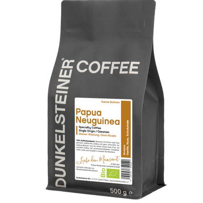 Papua Neuguinea Bio-Arabica Kaffee von DUNKELSTEINER COFFEE