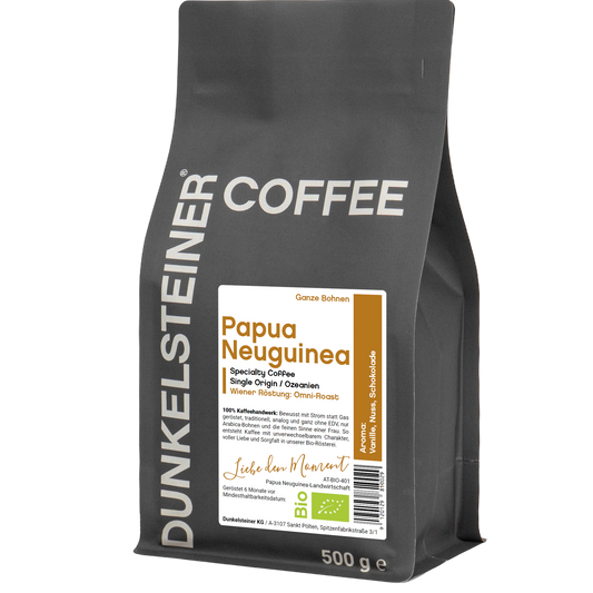 Papua Neuguinea Bio-Arabica Kaffee von DUNKELSTEINER COFFEE