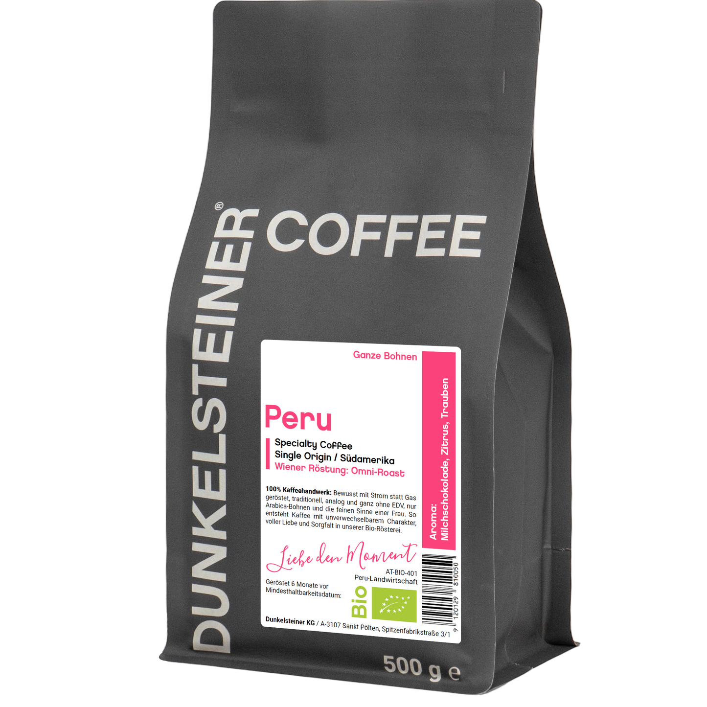 Peru Bio-Arabica Kaffee von DUNKELSTEINER COFFEE