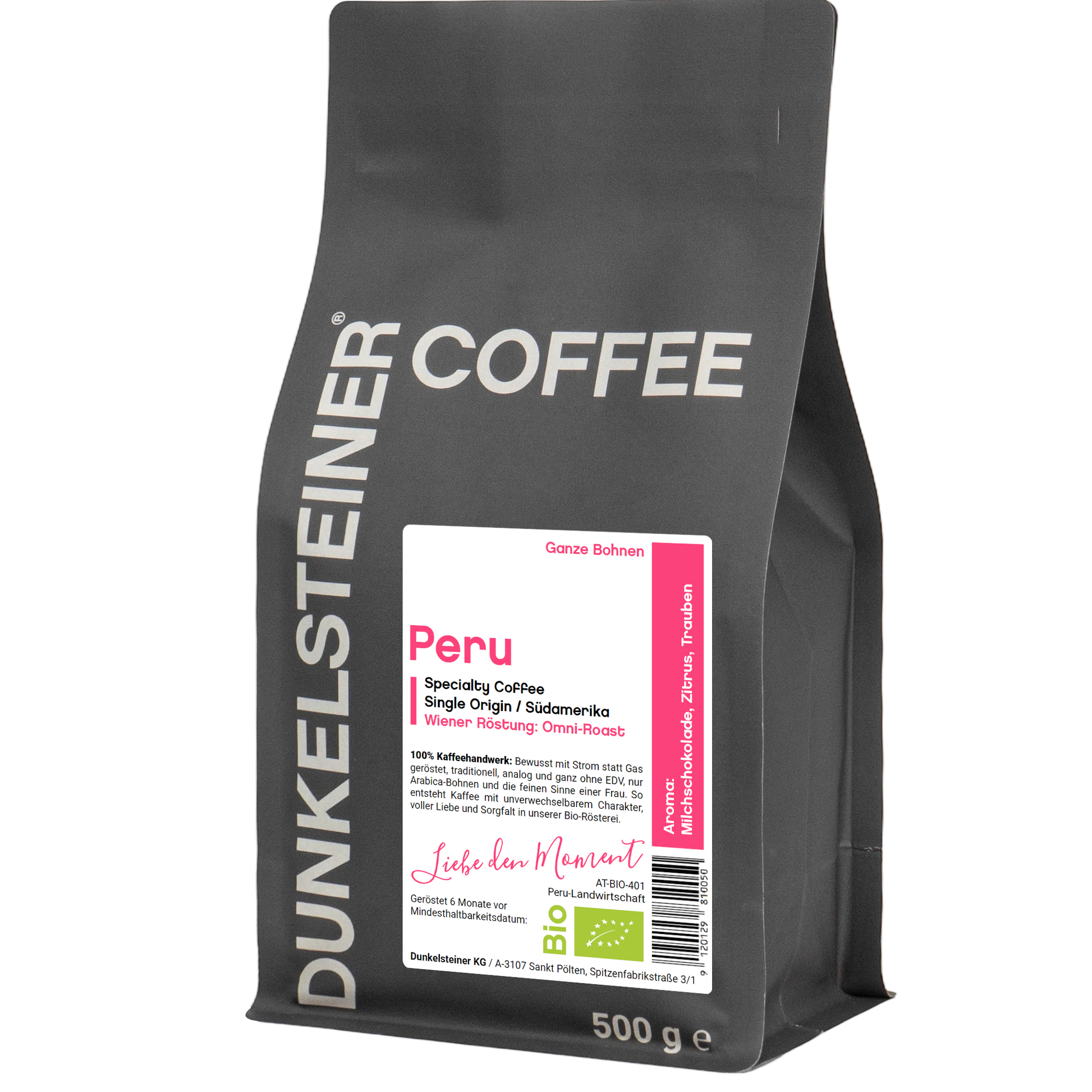 Peru Bio-Arabica Kaffee von DUNKELSTEINER COFFEE