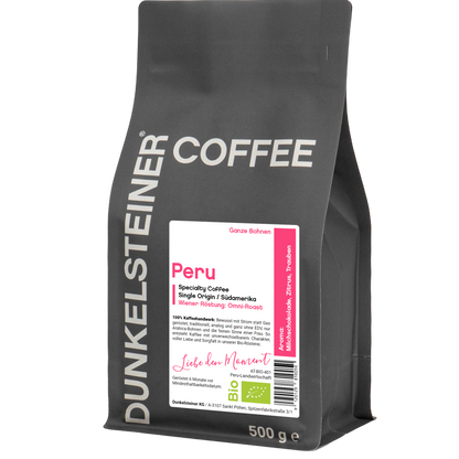 Peru Bio-Arabica Kaffee von DUNKELSTEINER COFFEE