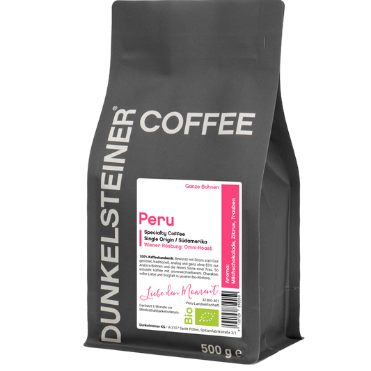 Peru Bio-Arabica Kaffee von DUNKELSTEINER COFFEE